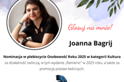 Zagłosuj na Joannę Bagrij w plebiscycie Osobowość Roku 2025