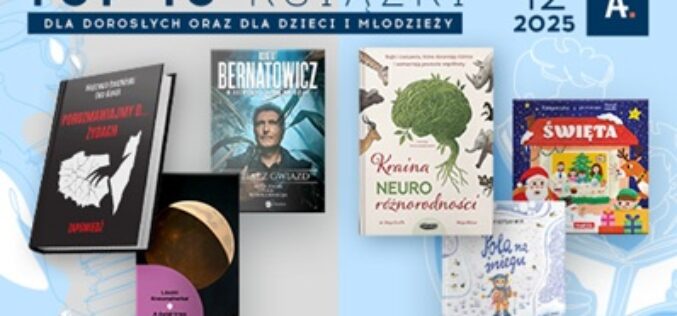 TOP 10 książek w Ateneum – grudzień 2025