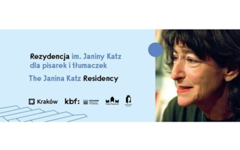 Znamy nazwisko twórczyni, która pojawi się w Krakowie w ramach rezydencji im. Janiny Katz
