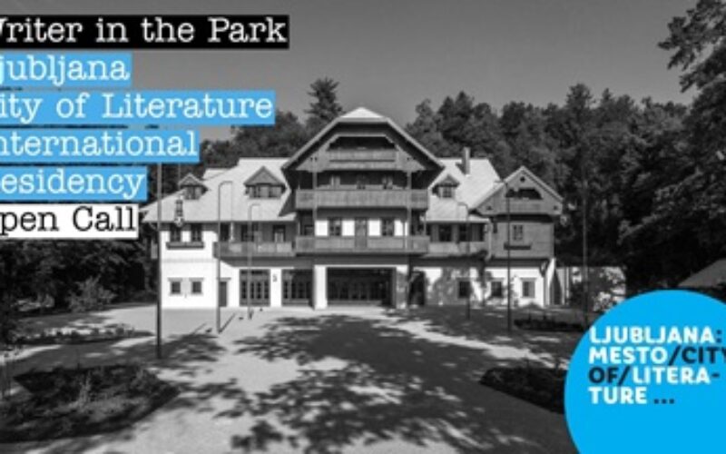 Writer in the Park. Rezydencja w Lublanie