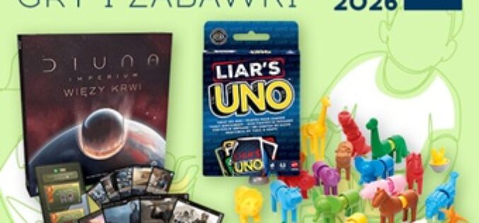 TOP 10 gier i zabawek w Ateneum – styczeń 2026
