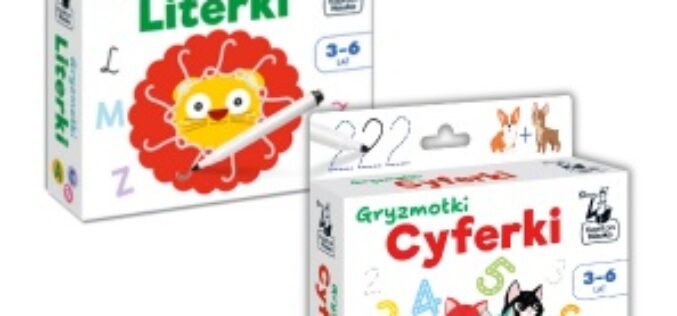 Gryzmołki – nauka literek i cyferek podczas wesołej zabawy!