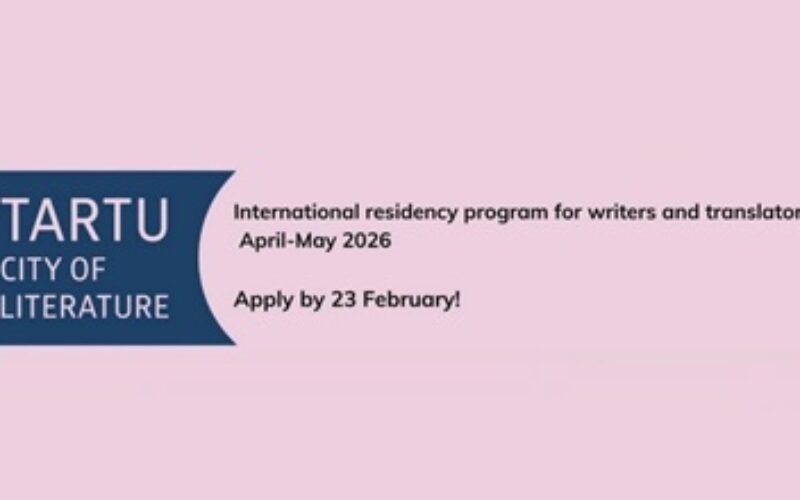 Tartu City of Literature zaprasza tłumaczy literatury estońskiej na rezydencje