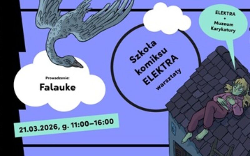 Emocje w komiksie. SZKOŁA KOMIKSU. ELEKTRA: Falauke