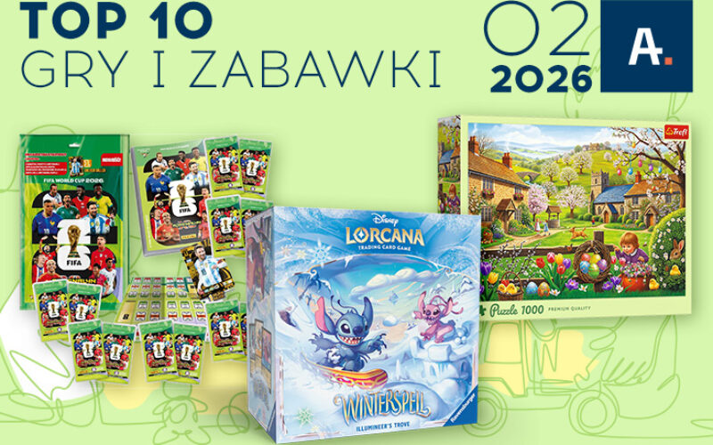 TOP 10 gier i zabawek w Ateneum – luty 2026