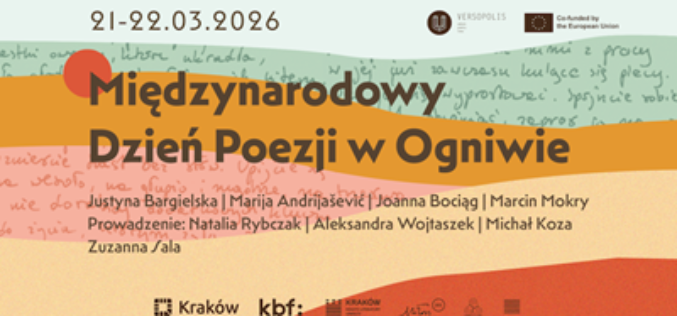 Międzynarodowy Dzień Poezji z Krakowem Miastem Literatury UNESCO