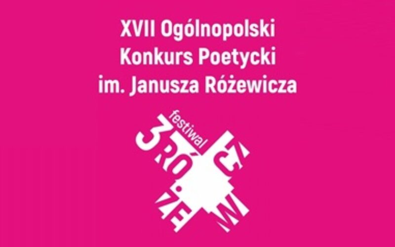 Ogólnopolski Konkurs Poetycki im. Janusza Różewicza