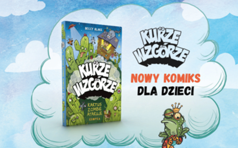 Kurze Wzgórze – absurd, humor i komiksowa energia dla młodych czytelników