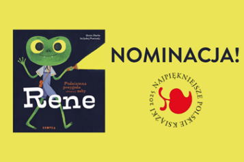 „Podziemna przygoda odważnej żaby Rene” – kolejne wyróżnienie!