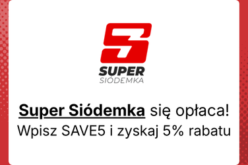 Super Siódemka się opłaca – wpisz SAVE5 i zyskaj 5% rabatu