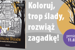 Koloruj i dedukuj. Miasteczko Duchów. Kolorowanka detektywistyczna