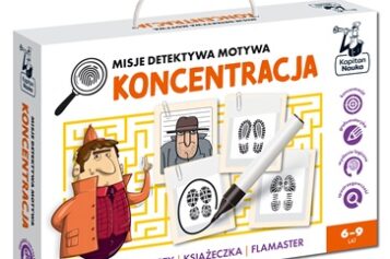Detektyw Motyw wraca z nową misją – tym razem ćwiczy koncentrację