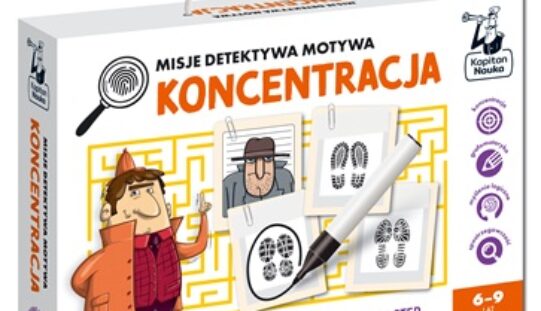 Detektyw Motyw wraca z nową misją – tym razem ćwiczy koncentrację