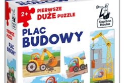 Poznajemy plac budowy! Nowe puzzle progresywne dla maluchów