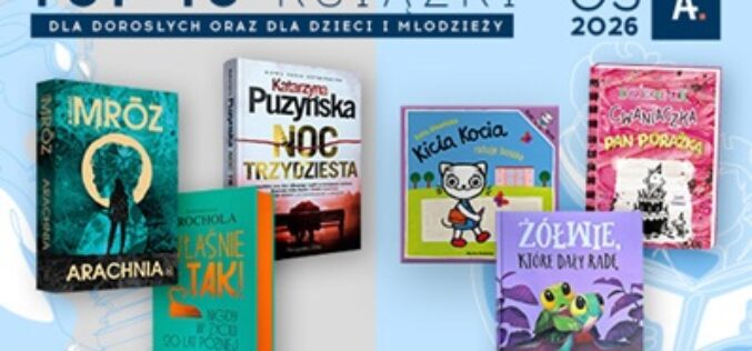 TOP 10 książek w Ateneum – marzec 2026