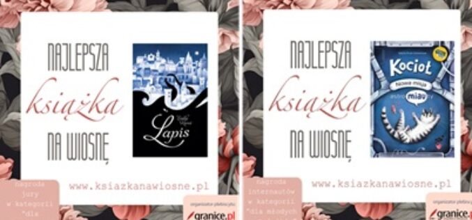 Dwa tytuły Wydawnictwa BIS wyróżnione w Plebiscycie Książka na Wiosnę 2026