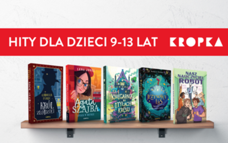 Wenecja, magia i sztuczna inteligencja. Te książki Wydawnictwa Kropka wciągną dzieci bardziej niż ekran