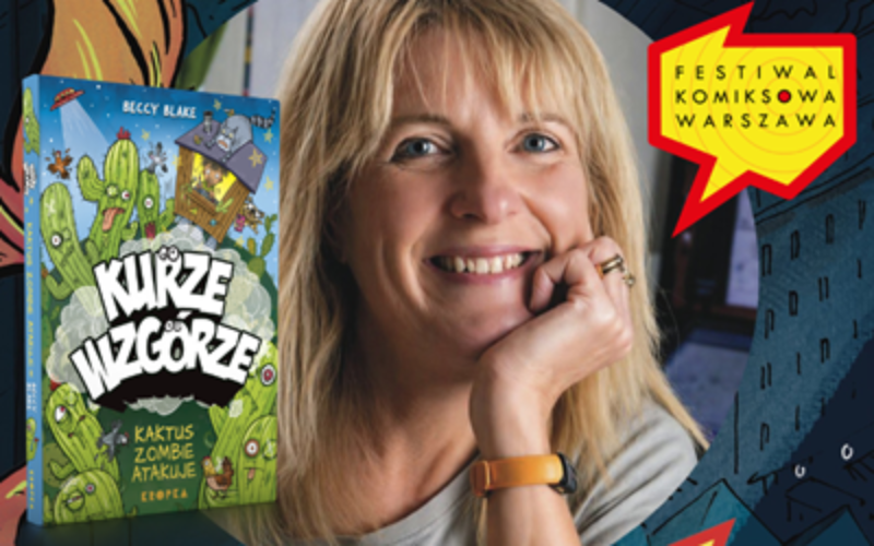 Beccy Blake, autorka komiksu Kurze Wzgórze, gościem Komiksowej Warszawy!