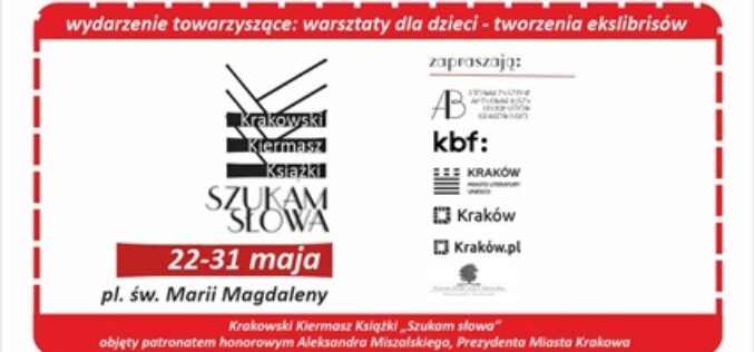 Krakowski Kiermasz Książki „Szukam słowa” – majowa edycja