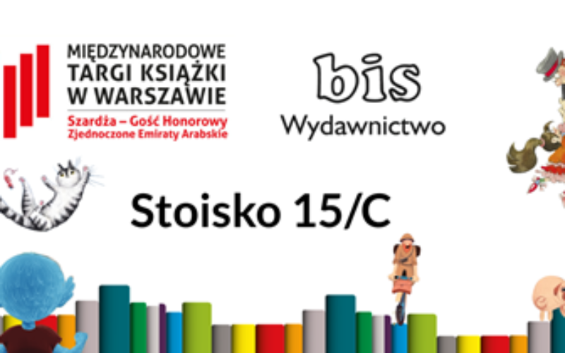 Wydawnictwo BIS na Warszawskich Targach Książki 2026 – 28-31.05.2026 – (Stadion Narodowy)