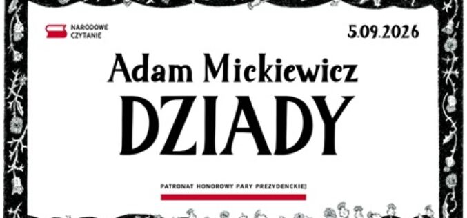 Narodowe Czytanie 2026