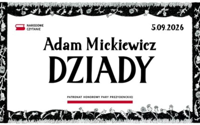Narodowe Czytanie 2026