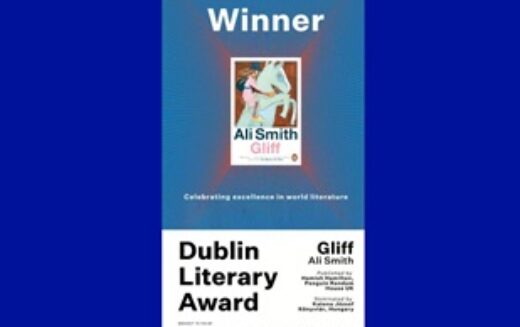 „Gliff” Ali Smith z Dublińską Nagrodą Literacką 2026!