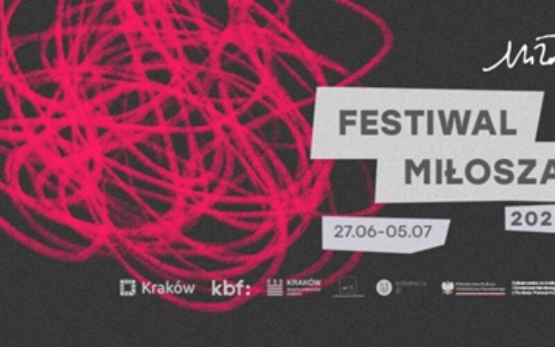 Festiwal Miłosza startuje już jutro