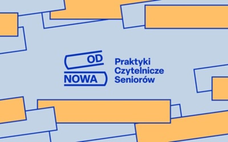 Rusza program „Od Nowa. Praktyki Czytelnicze Seniorów”