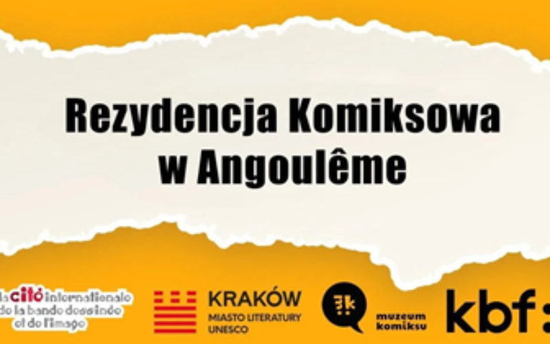 Wyniki programu rezydencji komiksowych Kraków–Angoulême