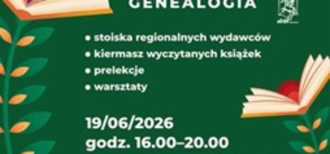 Targi Książki Regionalnej KSIĄŻKA. REGION. GENEALOGIA