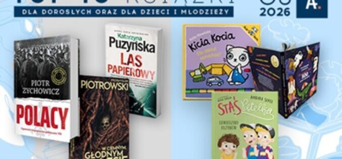 TOP 10 książek w Ateneum – czerwiec 2026