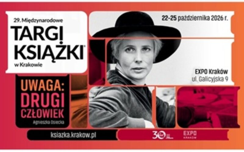 Ostatnie wolne miejsca na Targach Książki w Krakowie