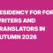 Rezydencja literacka w Tartu dla pisarzy i tłumaczy literatury estońskiej