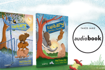 Kapibary do słuchania! Obie części przygodowej serii są już dostępne jako audiobooki