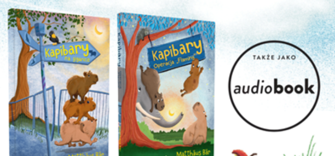 Kapibary do słuchania! Obie części przygodowej serii są już dostępne jako audiobooki