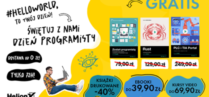 Dzień Programisty w Helion.pl – rabaty do 90%!