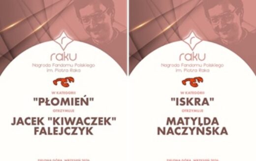 Nagrody Fandomu Polskiego im. Piotra Raka przyznane