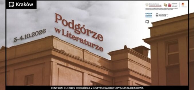 I edycja festiwalu „Podgórze w Literaturze”. Dzielnicowy mikrofestiwal literacki