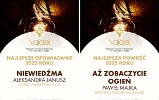 Oto laureaci Nagrody Fandomu Polskiego im. Janusza A. Zajdla 2026