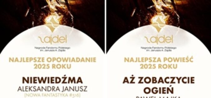 Oto laureaci Nagrody Fandomu Polskiego im. Janusza A. Zajdla 2026
