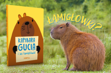 Łamigłówki dla dzieci, które bawią i rozwijają. Poznaj kapibarę Gucię