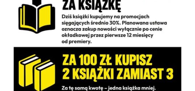 Podatek od czytania? Trwa akcja „Nie podnoście Polakom cen książek”